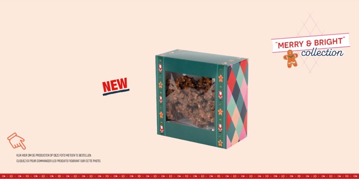 kerst, nieuwjaar, verpakking, chocolade